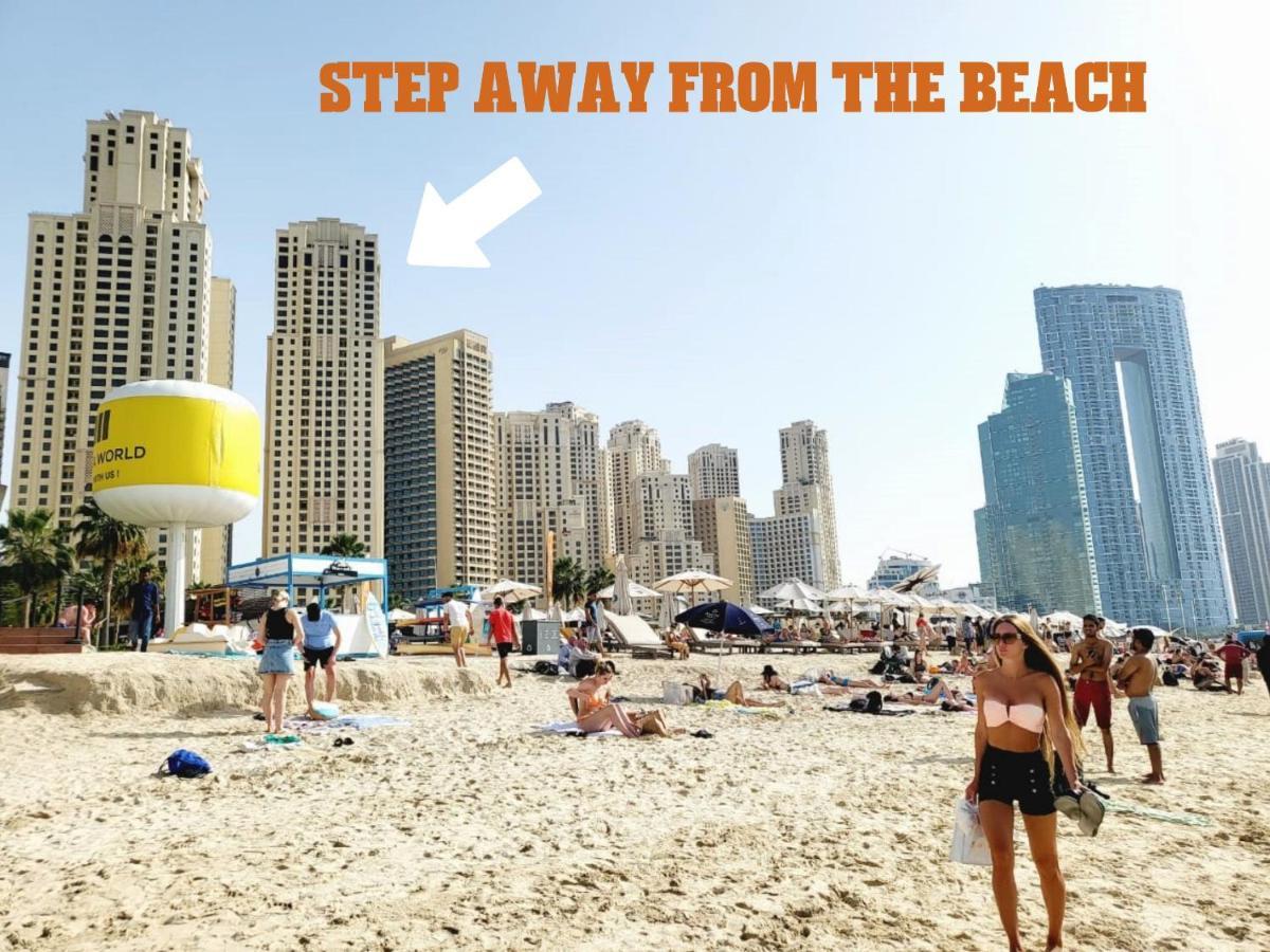 Appartement Beachfront - Large Studio In Jbr Rimal 4 à Dubaï Extérieur photo